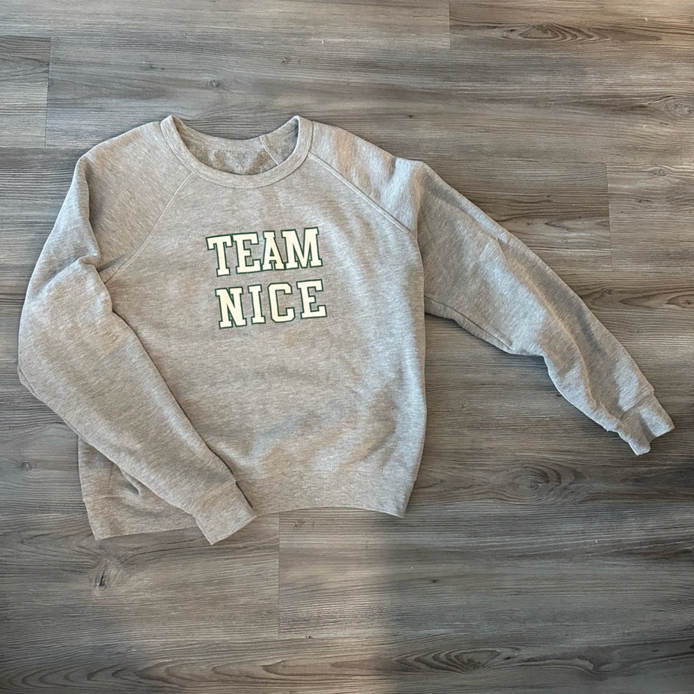 Gray Team Nice Kids Sweatpants